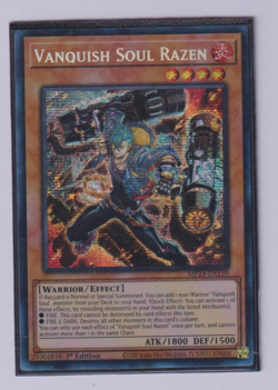 Yugioh Vanquish Soul Razen Quarter Century Rare MP24-EN139 Near Mint 1st Edition - Image 1