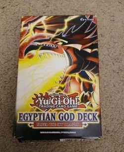 Egyptian God Deck: Slifer the Sky Dragon - 1st Edition Yugioh Sealed - Image 1