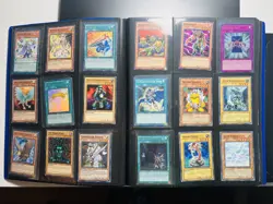 Cardguard Binder With Vintage Yugioh Cards Mix Holos Rares Etc - Image 3
