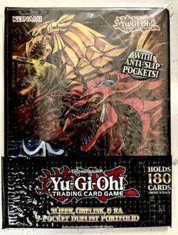 Yugioh Konami Official Slifer, Obelisk and Ra 9-Pocket Duelist Portfolio Binder 767744081084 - Image 2