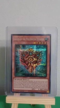 2025 Yugioh Shield Of The Millennium Dynasty MP25-EN078 Prismatic Secret Rare - Image 5