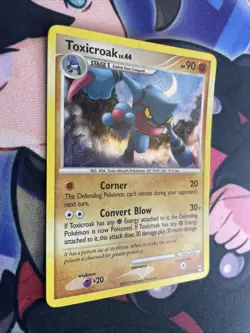 Toxicroak 11/99 - Holo Rare - Platinum: Arceus 2009 - Pokemon Card LP Swirl - Image 2