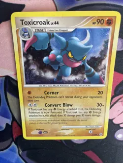 Toxicroak 11/99 - Holo Rare - Platinum: Arceus 2009 - Pokemon Card LP Swirl - Image 4