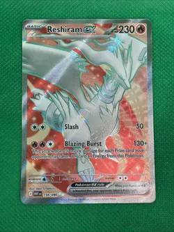 Pokemon TCG Reshiram ex 158/086 2025 White Flare Ultra Rare Card - NM - Image 3