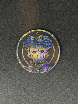Pokemon TCG Cyrus Jumbo Coin Cracked Ice Silver - Image 1