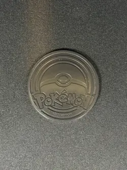 Pokemon TCG Cyrus Jumbo Coin Cracked Ice Silver - Image 2
