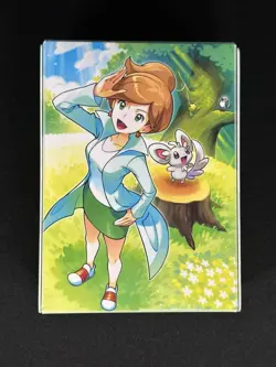 New Professor Juniper Premium Collection Deck Box Pokemon Cinccino DECK BOX ONLY - Image 3