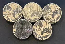 50X Pokemon TCG Silver Tempest Jumbo Collectors Coin ZERAORA Lot of 50 - Image 3