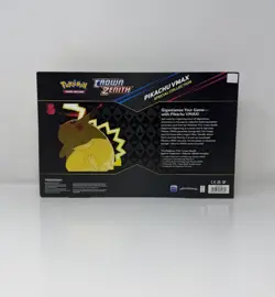 Pokemon TCG Crown Zenith Pikachu VMAX Factory Sealed Special Collection Box - Image 3