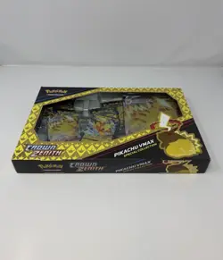 Pokemon TCG Crown Zenith Pikachu VMAX Factory Sealed Special Collection Box - Image 5