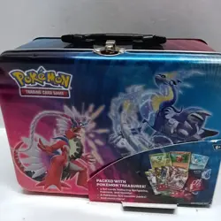 Pokemon TCG Collector Chest Tin Box Only Summer/Fall 2023 Paldea Evolved - Image 1