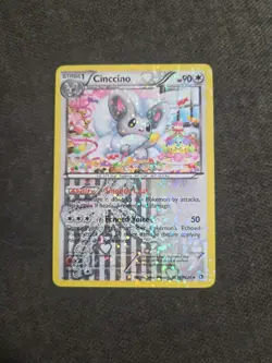 POKEMON TCG Cinccino RC19/RC25 Legendary Treasures: Radiant Collection Holo LP+ - Image 1