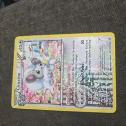 POKEMON TCG Cinccino RC19/RC25 Legendary Treasures: Radiant Collection Holo LP+ - Image 2