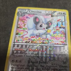 POKEMON TCG Cinccino RC19/RC25 Legendary Treasures: Radiant Collection Holo LP+ - Image 4