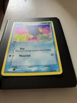 Pokemon Mudkip 58/100 Crystal Guardians Reverse Holo Common 50 HP - Image 2