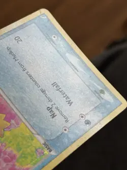 Pokemon Mudkip 58/100 Crystal Guardians Reverse Holo Common 50 HP - Image 5