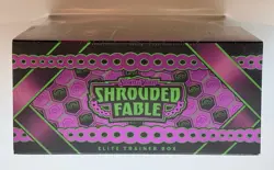 Pokemon Shrouded Fable Elite Trainer Box (ETB) Sealed – Corner Ding, See Photos - Image 3