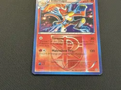 Pokemon TCG Infernape Team Plasma 17/135 Plasma Storm Reverse Holo LP - Image 3