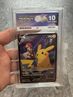 Pikachu V TG16/TG30 Lost Origin Trainer Gallery - ACE 10 - Pokemon PERFECT SUBS - Image 1