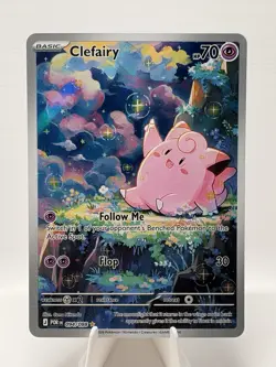 Clefairy 094/088 (IR) Pokemon Perfect Order Full Art Illustration Rare NM - Image 1