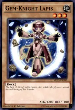 2015 Mega-Tins Mega Pack #MP15-EN202 Gem-Knight Lapis - Image 1