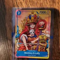 Monkey.D.Luffy (2nd Anniversary Stamped Promo) P-043 One Piece Promotion... - Image 1