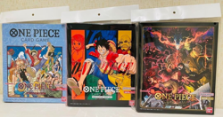 One Piece Card Game Official 9 Pocket Binder 2022 Ver.1 2 3 Set Refill 15 Sheets - Image 1