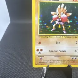 Hitmonchan - 7/102 - Pokemon Base Set Unlimited Holo Rare Card WOTC Lp - Image 4