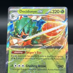 Decidueye ex 012/088 Perfect Order Pokemon Card - Image 4
