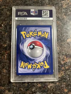 Alakazam Pokemon Card PSA 8 Base Set 1999 Shadowless - Image 5