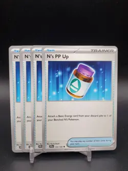 4x N’s PP Up 153/159 Playset Journey Together NM Pokemon Card - Image 1