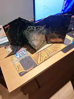 Yu-Gi-Oh Card Game Yugioh Yugi 1996 Konami Cardboard Folding Playmat Shonen Jump - Image 3
