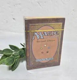 New SEALED Magic The Gathering Revised Ed Deckmaster 1994 Starter Deck Cards - Image 1