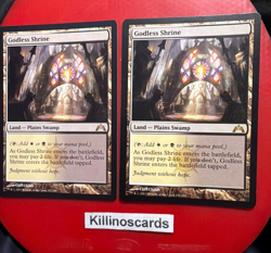 MTG 2X Godless Shrine Gatecrash NM - Image 1