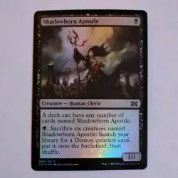 MTG 1x FOIL Shadowborn Apostle 89 Double Masters 2022 Magic the Gathering x1 - Image 1