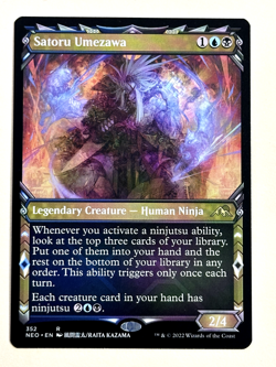 Satoru Umezawa - Kamigawa: Neon Dynasty - MTG Showcase Art - Image 1