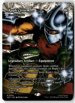 Raph's Jitte - Umezawa's Jitte (Borderless) [Magic PZA - 19] Normal - Image 2