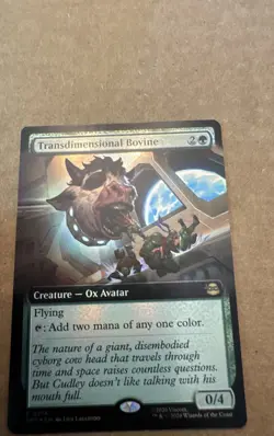 Transdimensional Bovine (Extended Art) Teenage Mutant Ninja Turtles Foil - Image 1