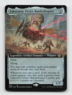 Liberator, Urza's Battlethopter (Extended Art) R The Brothers' War 364 NMFoil - Image 1