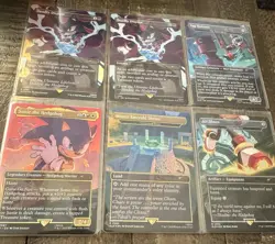 MTG Secret Lair Sonic Hedgehog Lot Deadly Dispute x2 Sonic NM - Image 1