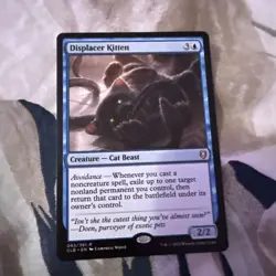 Displacer Kitten 063 Battle for Baldur's Gate CLB NM MTG - Image 1