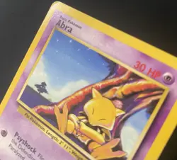 Abra 043/102 Base Set Regular (See Photos) Pokemon Card - Image 3