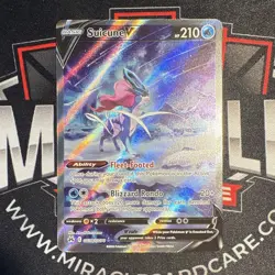 Pokemon TCG Suicune V GG38/GG70 Crown Zenith Galarian Gallery UR Holo EN - Image 1