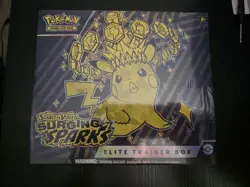 Pokemon TCG Surging Sparks Elite Trainer Box ETB SEALED - Image 1
