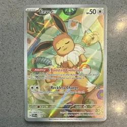 Eevee Pokemon TCG SV Scarlet & Violet Promo 173 Holo Promo - Image 1
