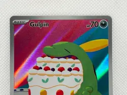 Pokemon Stellar Crown - Gulpin 154/142 - Illustration Rare - NM/M Condition - Image 2