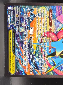 Mega Greninja ex SIR 116/086 Chaos Rising Special Illustration Rare Pokemon TCG - Image 3