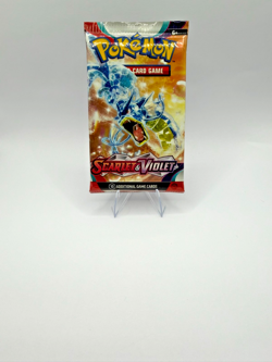Pokemon Scarlet & Violet Base Set Booster Pack Factory Sealed Random Art - Image 1