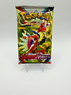 Pokemon Scarlet & Violet Base Set Booster Pack Factory Sealed Random Art - Image 3