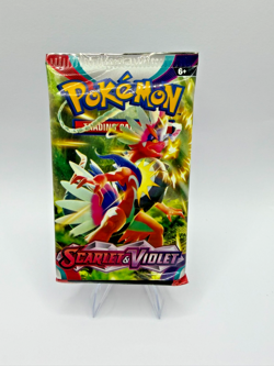 Pokemon Scarlet & Violet Base Set Booster Pack Factory Sealed Random Art - Image 5